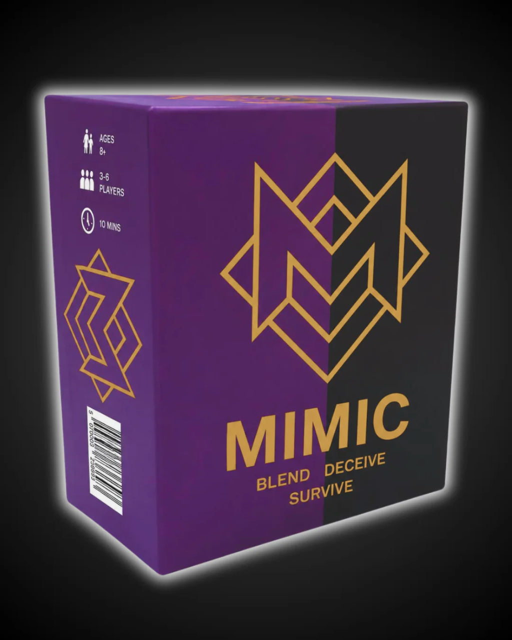 Mimic is a travel-sized social deduction game for 3–6 players, blending humour, strategy and deception. Read the room, fool your friends and work out who’s telling the truth. Affordable, easy to take anywhere and perfect for game nights, parties, holidays and groups.