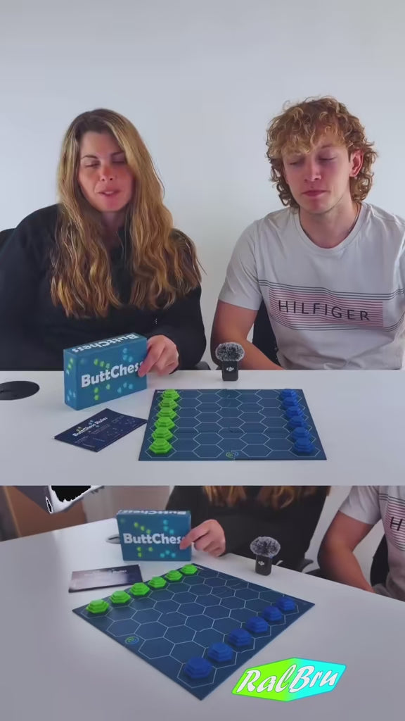 How to Play ButtChess in one minute, the cheeky travel friendly game, with easy set up, multiple levels and endless replayability.